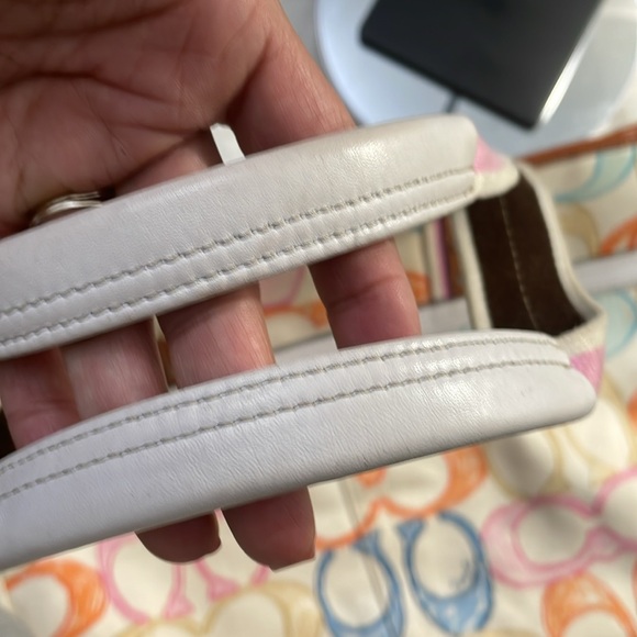 ❤️Coach Hampton Scribble Handbag Vintage - Picture 13 of 16